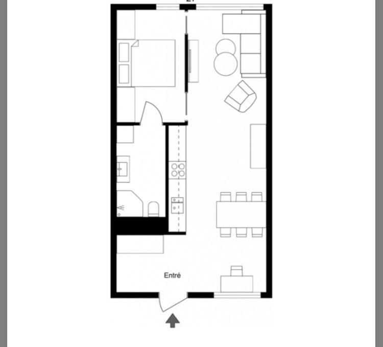 Edel City Apartment トロムソ エクステリア 写真